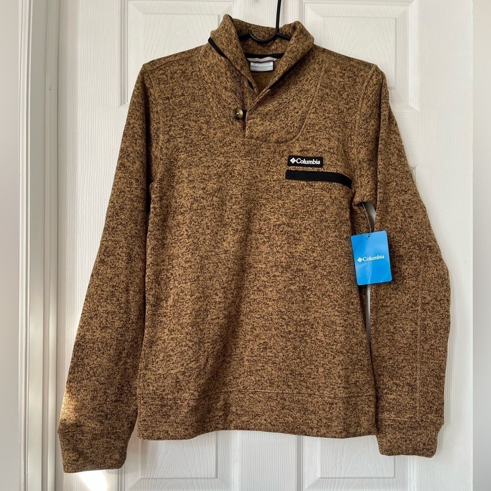 Columbia Mens Weather Fleece 1/4 Zip Sweatshirt Extra Small